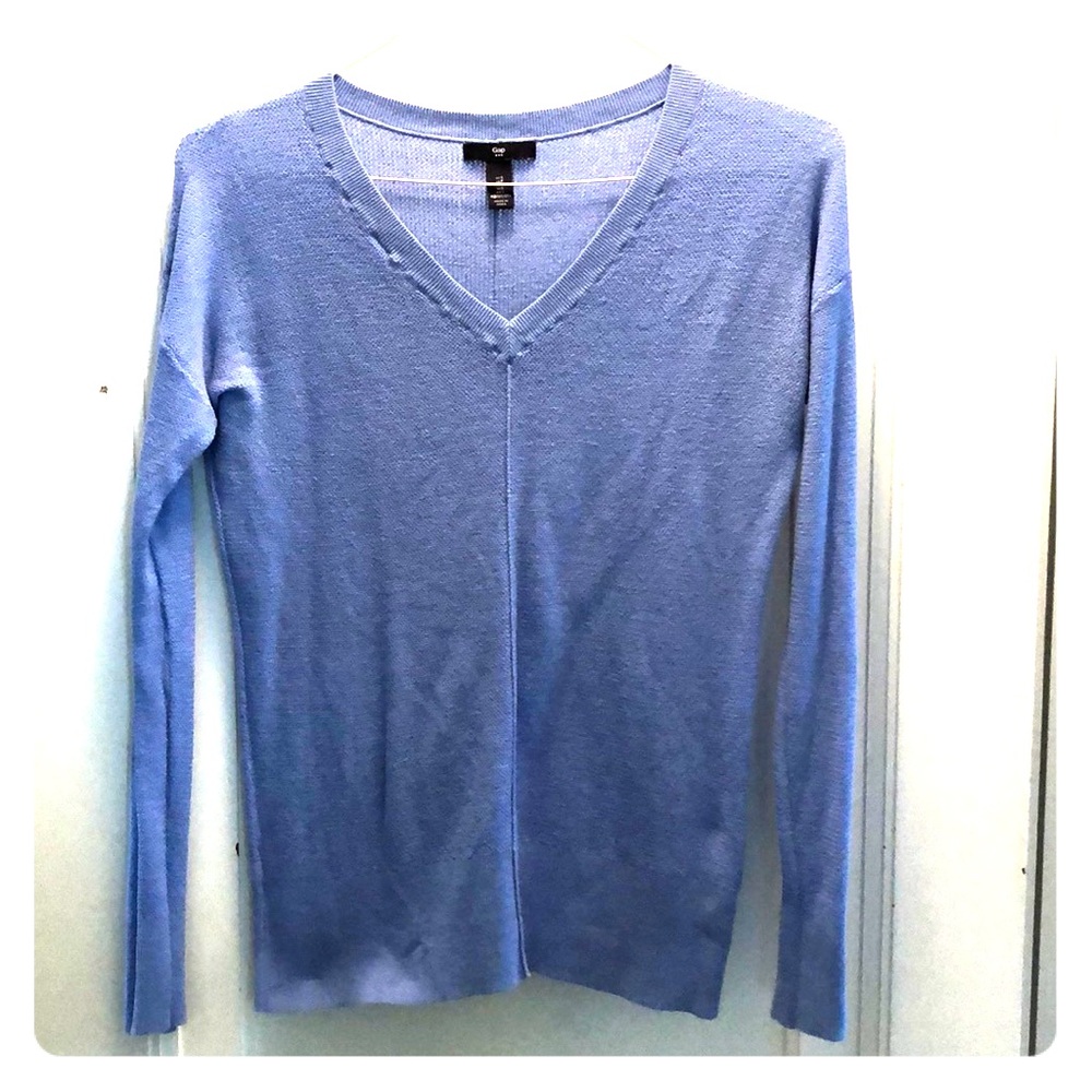 Periwinkle Spring Sweater